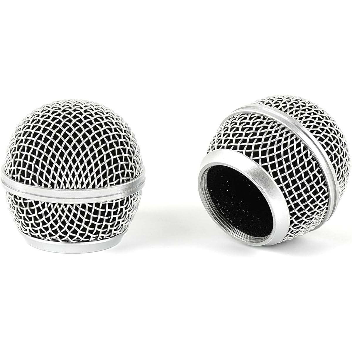 Musiin Microphone Replacement Grill for Shure SM58 SM58-LC SM58S BETA 58A SV100 PGX24 SLX4 Mic Head Cover Mic Ball Head Mesh Grill Capsule Parts