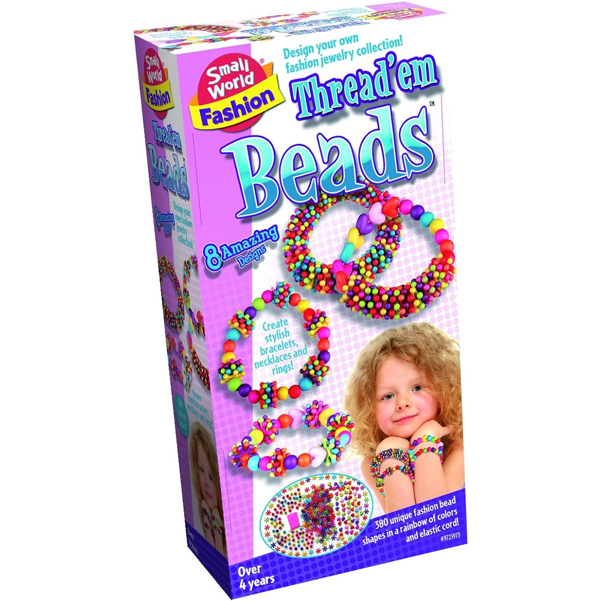 Small World Toys Fashion - Thread'em Beads Craft Kit