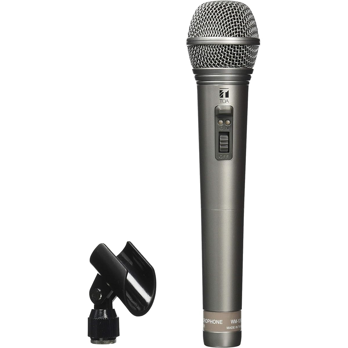 TOA Wireless Microphone Handheld 800MHz Silver WM-1265S