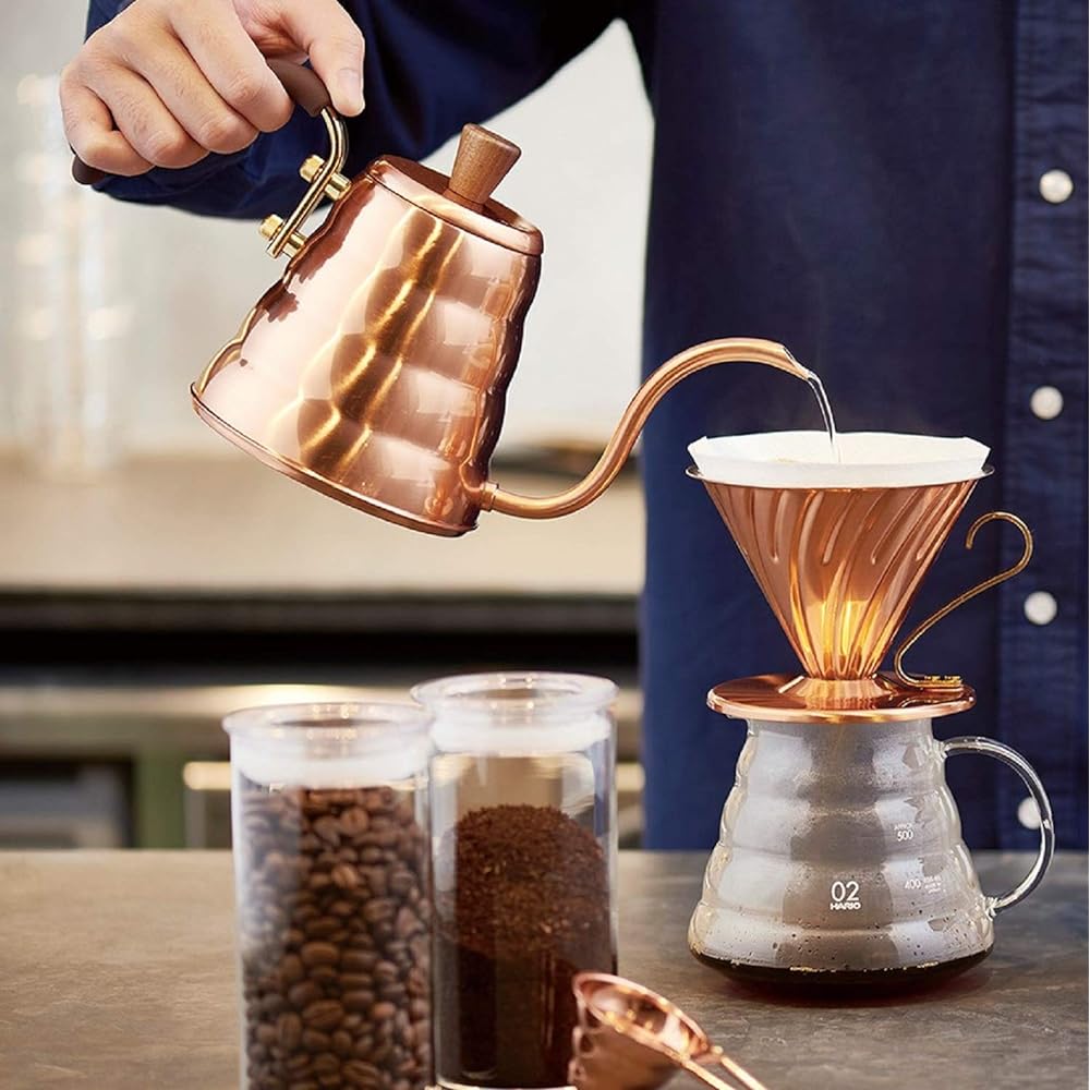 HARIO V60 Copper Drip Kettle Vono Copper 700ml VKBN-90CP