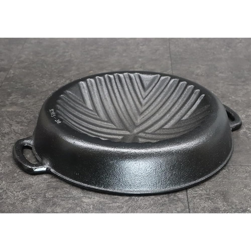Asahi Iron Deep Genghis Pot 29cm (H-305-30) Cast Iron Taiwan QGV10