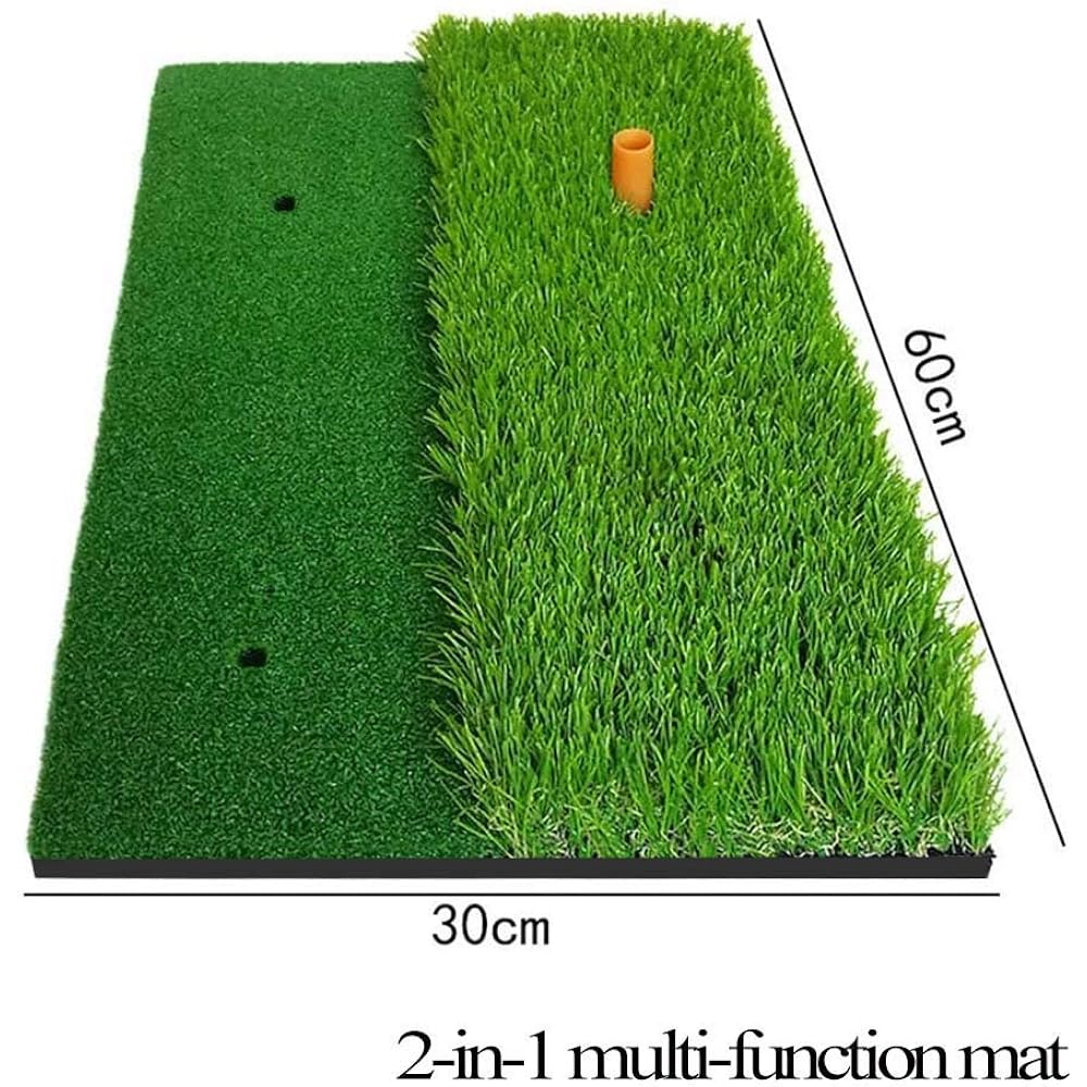 Putter Practice Mat, Golf Mat, Golf Practice Equipment, Shot Mat, Home Indoor Practice Rubber Mat, Artificial Grass