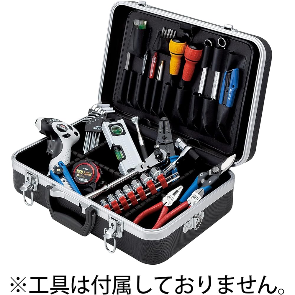 SK11 ABS case 428×282×128mm ABST-428 Black