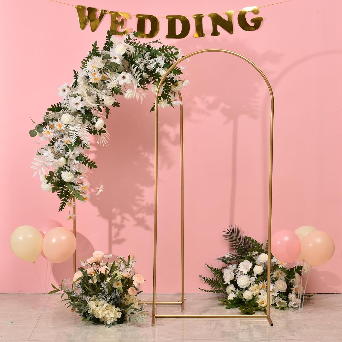 Fullvaseer Gold Wedding Arch Stand