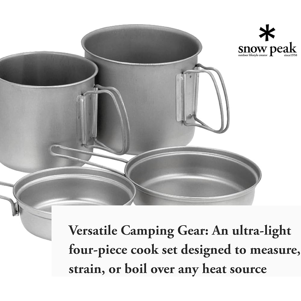 Snow Peak Titanium Trek Combo SCS-010T