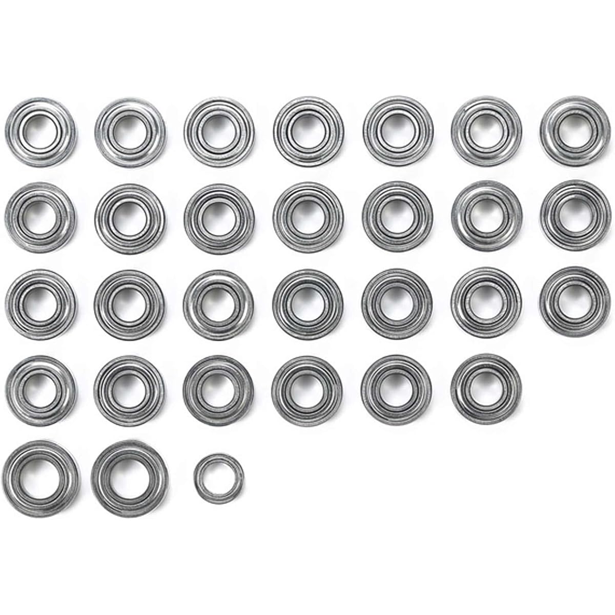 Tamiya 56560 Big Truck Option & Spare Parts No.60 TROP.60 1/14RC Big Truck Bearing Set (for 6x4 Chassis)