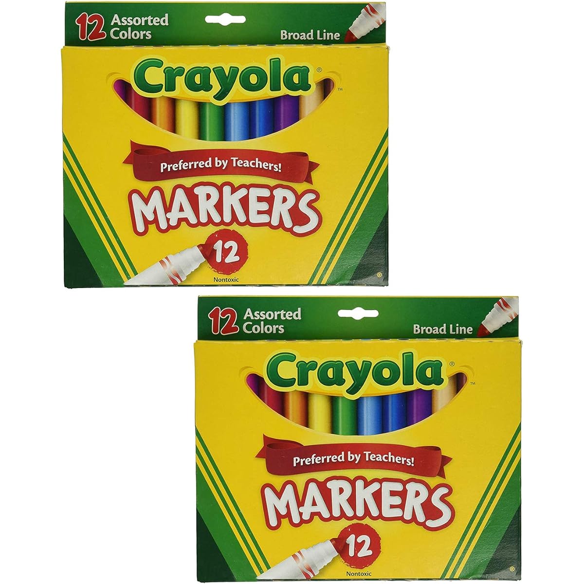 Cone Tip Classic Markers (2 Pack)