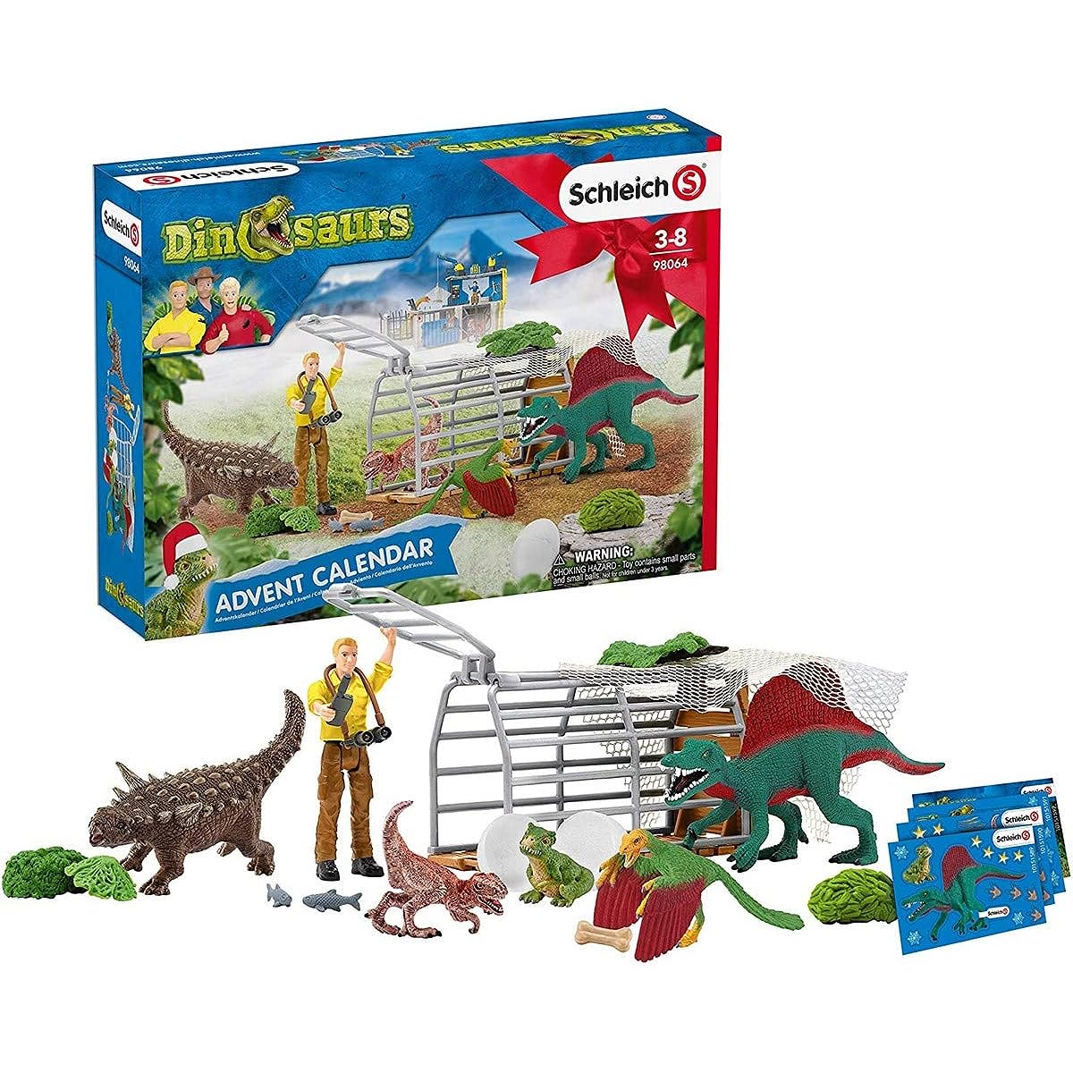 [ exclusive] Schleich Dinosaur Advent Calendar 98064