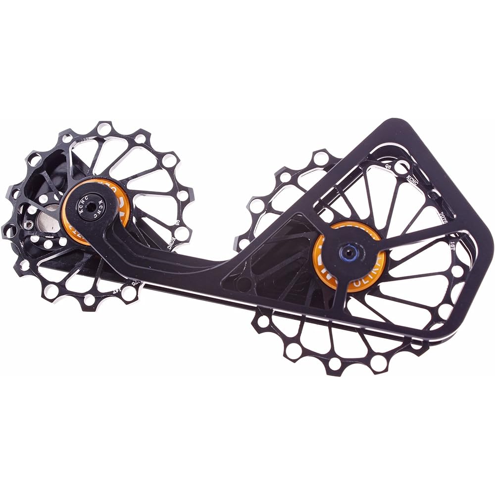KCNC 16T Derailleur Pulley 7075 Aluminum Alloy Big Pulley Bicycle Pulley Compatible with Dura Ace 6700/6800/7900/7970/9000/9070 [Parallel Import]