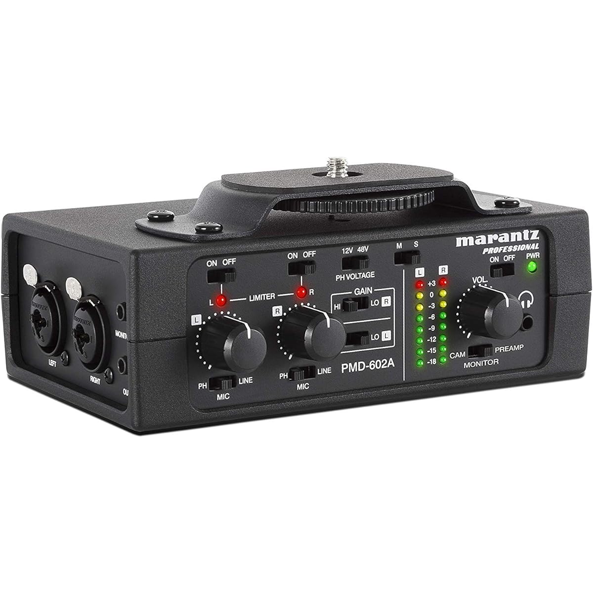 Marantz Pro 2-channel audio interface for digital SLR cameras PMD-602A
