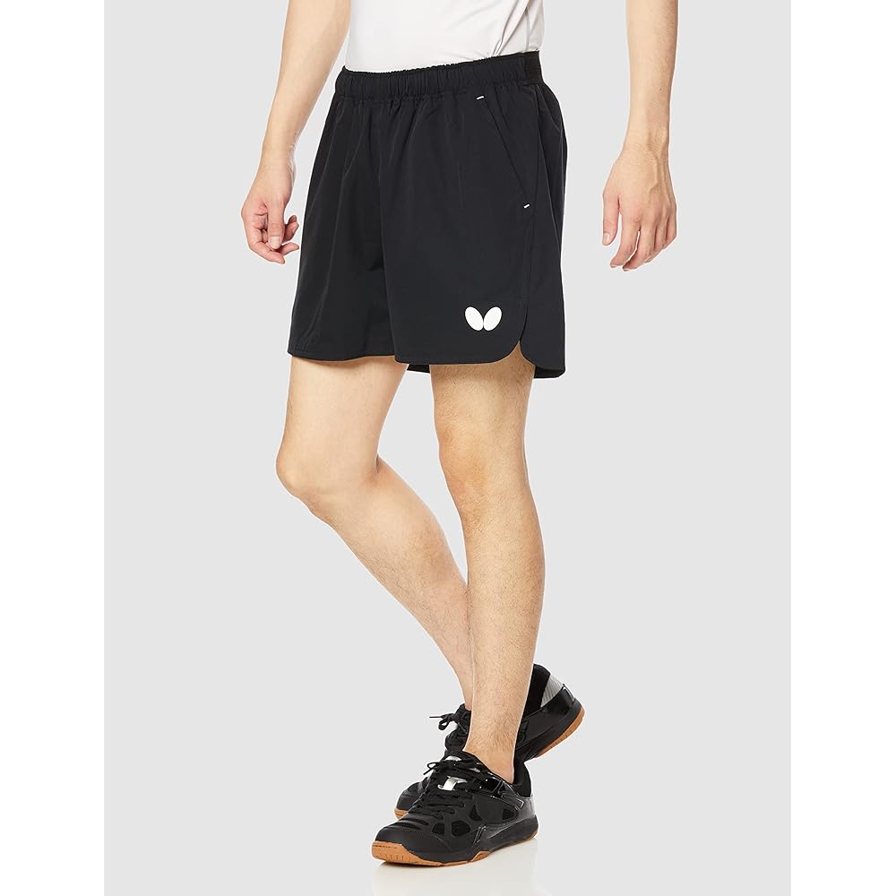 [Butterfly] Table Tennis Unisex Training Wear Elenado Pants Black