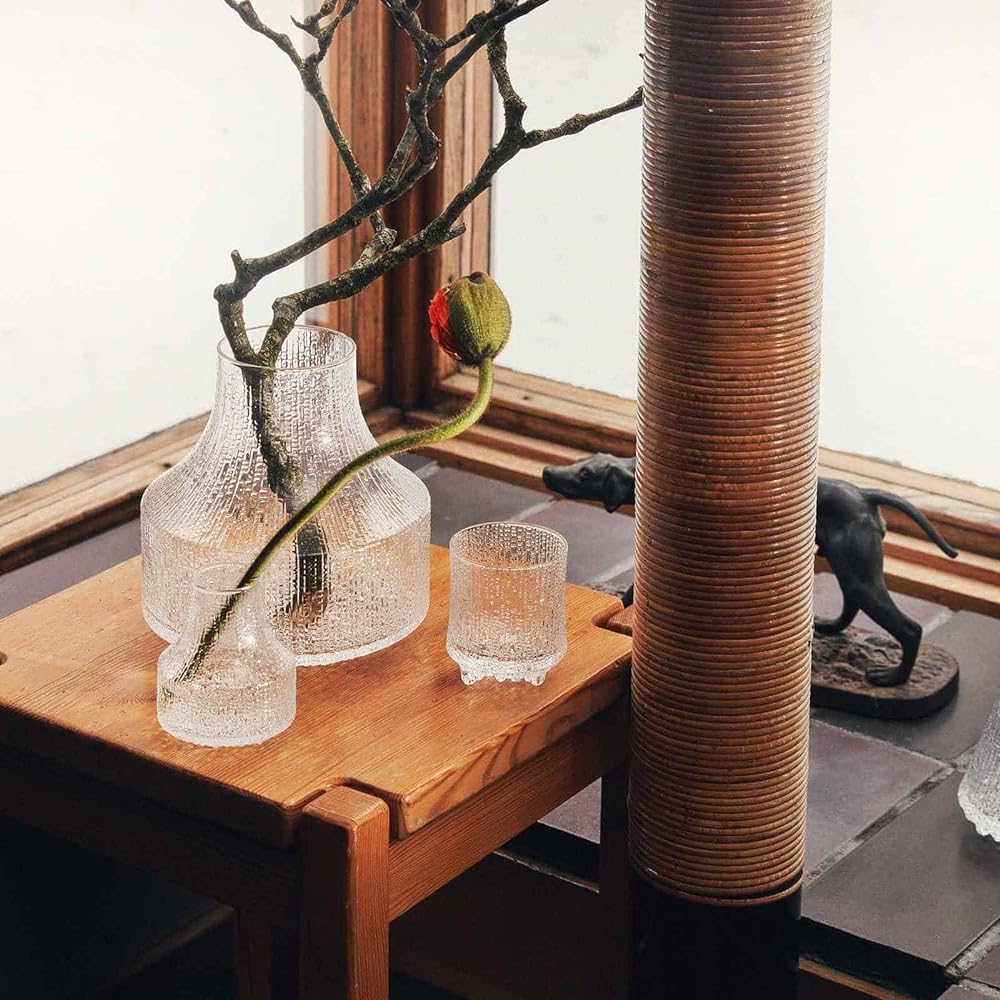 [Regular Imported Product] Iittala Ultima Thule Flower Vase Vase 82 x 97mm Clear 1068606