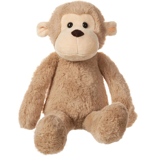 Apricot Lamb Toys Stuffed Animal Light Brown Monkey Plush Soft Cuddly Great for Kids (Light Brown Monkey, 9 Inch)
