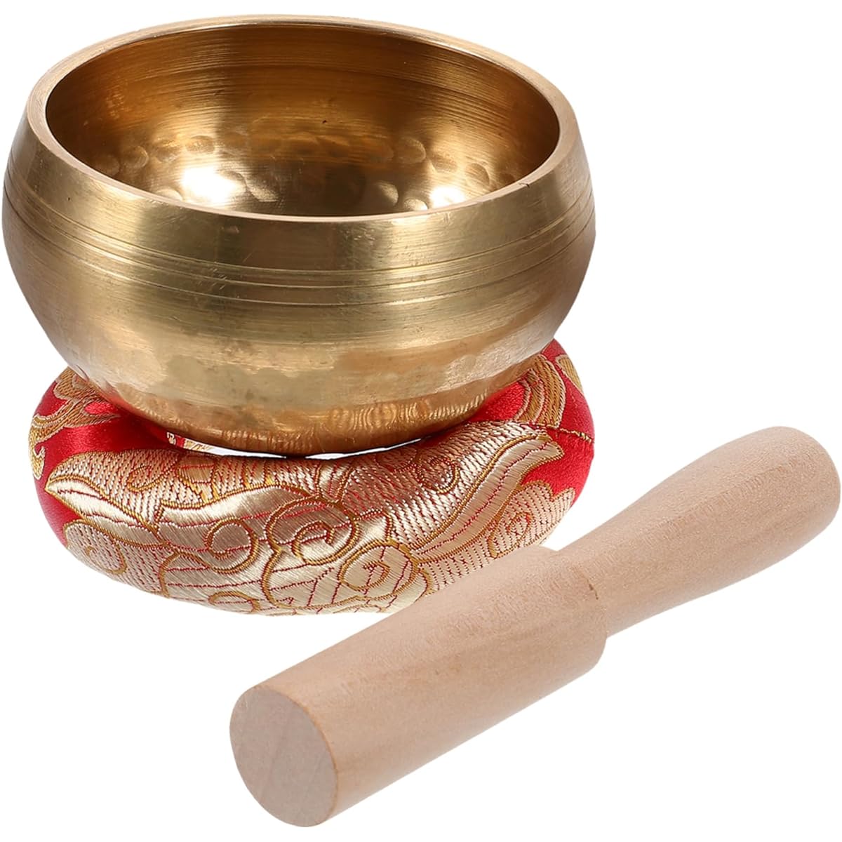 VICASKY Set of 5 Buddha Sound Bowls Tibetan Mallets Healing Sound Bowls Relaxation Bowls Tibetan Singing Bowls Music Bowls Buddha Singing Bowls Musical Bowls