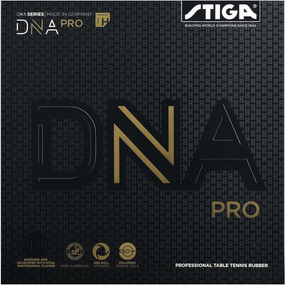 STIGA Table Tennis Rubber Tension Back Soft DNA Pro H