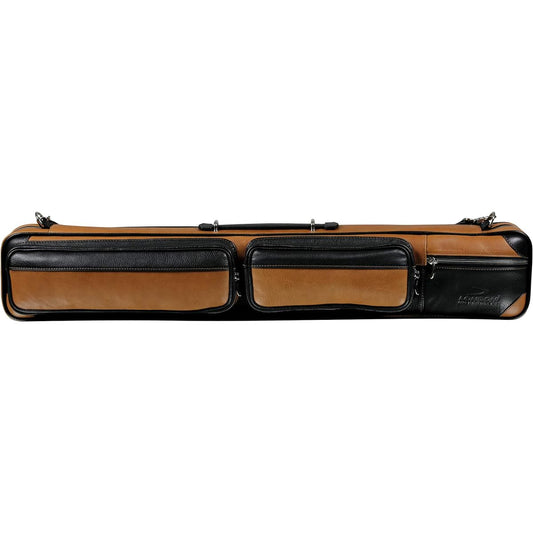 Longoni Giotto Autunno Premium Leather Pool Carom Billiards Soft Cue Case 4 x 8