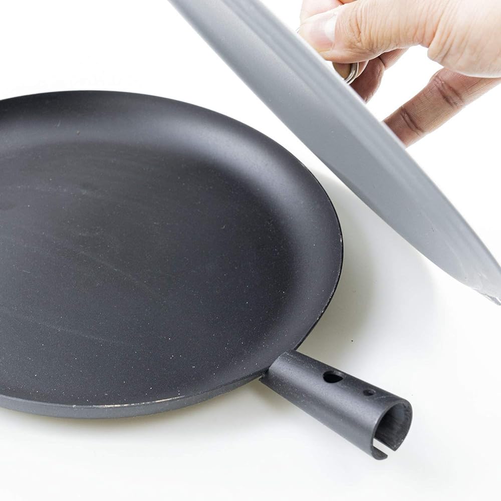 Bush Craft Bushcraft Bonfire frying pan lid