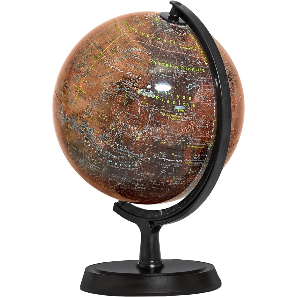 Mapsoft Expolorer Mars Globe 24cm/9.5inch, R-24