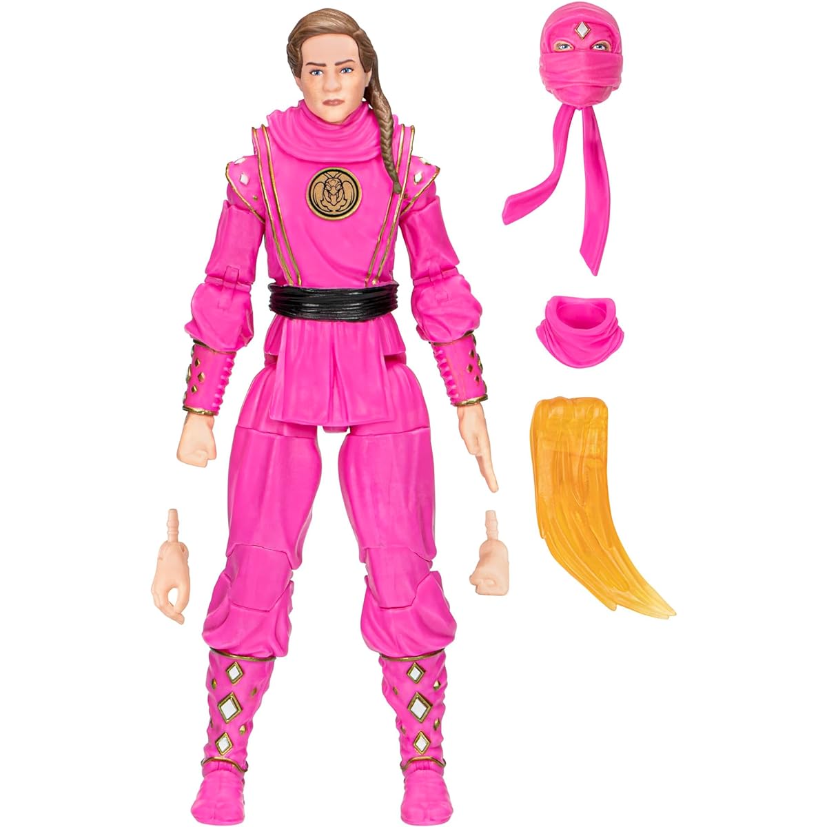 Hasbro Power Rangers x Cobra Kai Lightning Collection Figure Morphed Samantha LaRusso Pink Mantis Ranger 15 cm