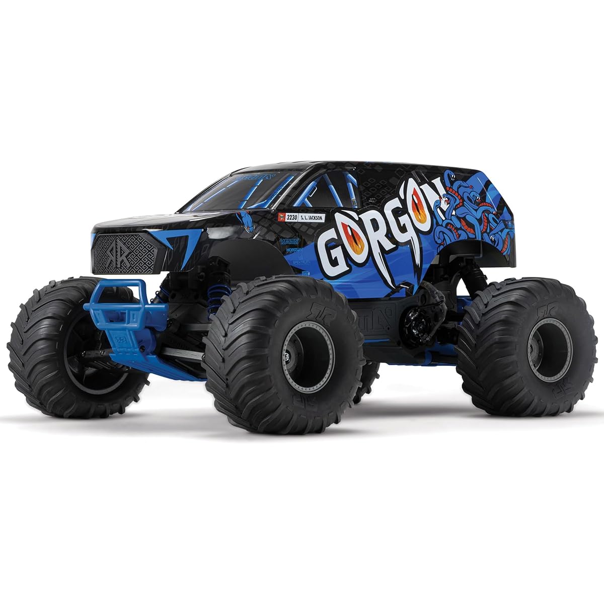 ARRMA Gorgon 2WD MT 1/10th RTR without bat Blue ARA3230T1