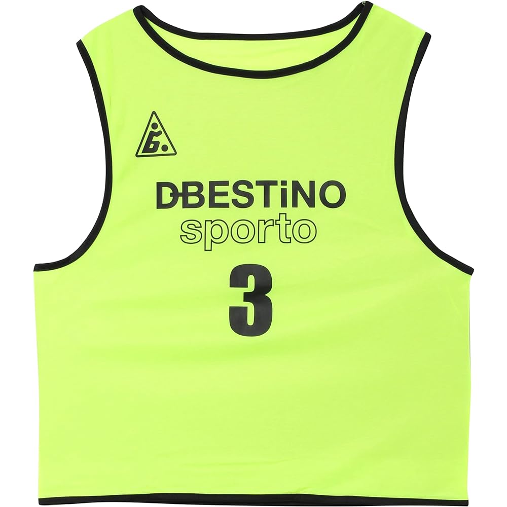 [d-bestino] Bestino Multisport Adult Free Size Bibs Set of 6 (Numbers 1-6 with Storage Bag DBE0005