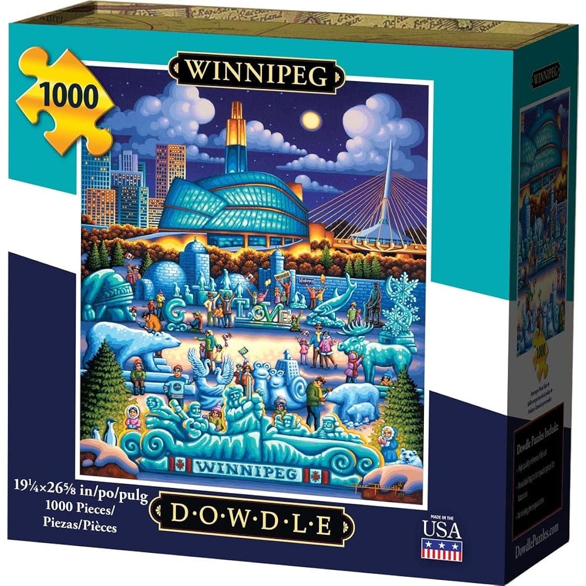 Dowdle Jigsaw Puzzle – Winnipeg – 1000 Piece