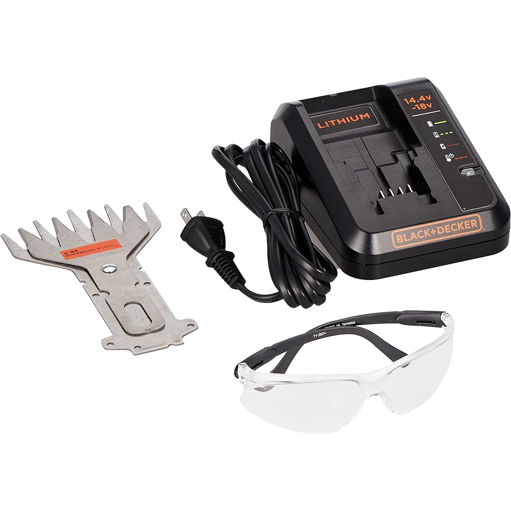 Black and Decker Cordless Multi-Tool Garden Evo Gardening Agriculture Gardening Equipment 2 Blades Lightweight Compact Gardening Beginner GEVO183N