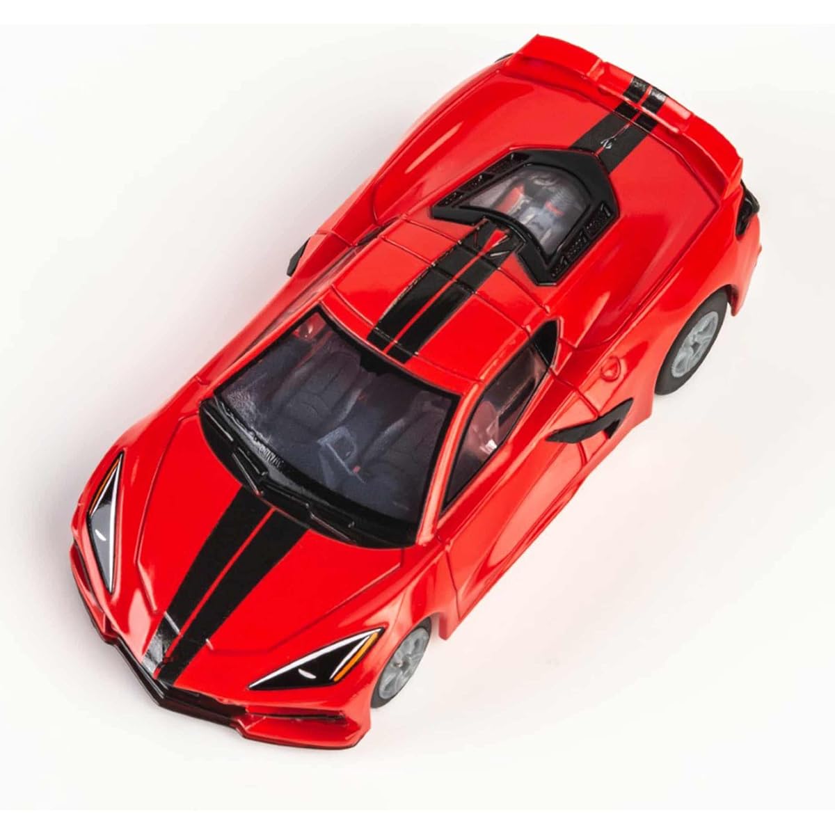 AFX/Racemasters Corvette C8 Torch Red AFX2 2011 HO Slot Racing Car.