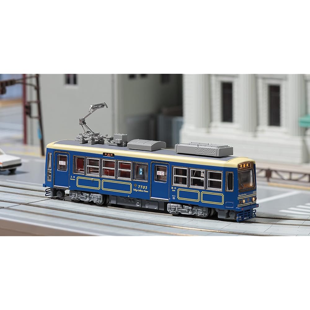 MODEMO N Gauge Tokyo Toden 7700 Type 7703 Ao M Car NT169 Railway Model Train