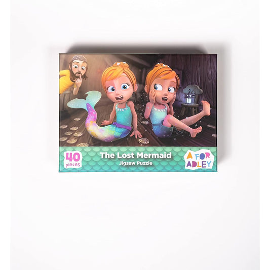 A For Adley Merch A for Adley Lost Mermaid Puzzle Activity Space Station Animation Adley Cartoon Melody Original Design