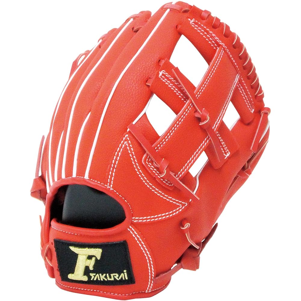 Sakurai Boeki SAKURAI) Falcon Baseball General Softball All-Round Glove S Size FG-57 Series (Black, Red, Navy x White, Navy x White for Left-handed Throwers)