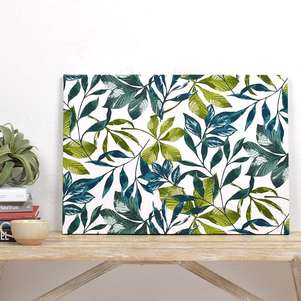 STYLE Decor Fabric Panel Scandinavian Cute Modern Interior Wall Hanging L Size 51.5cm x 73cm Botanical Leaf W4900820
