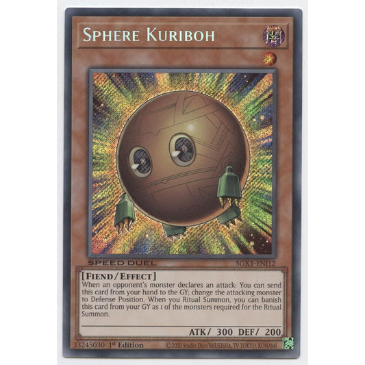Sphere Goomba SGX1-ENI12 Secret Rare First Edition