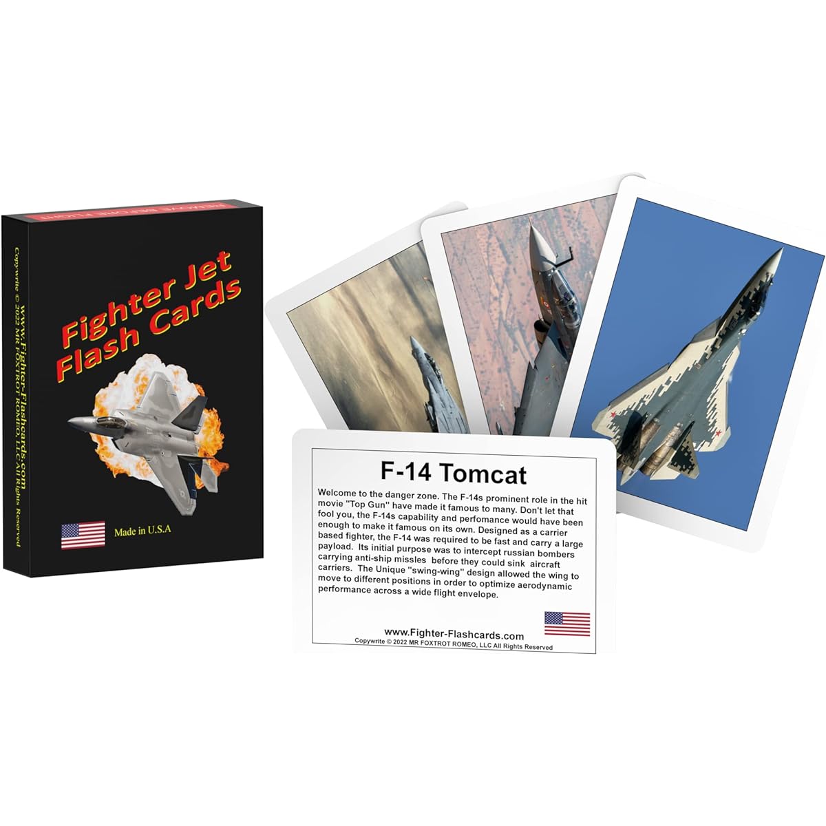fighter flash cards