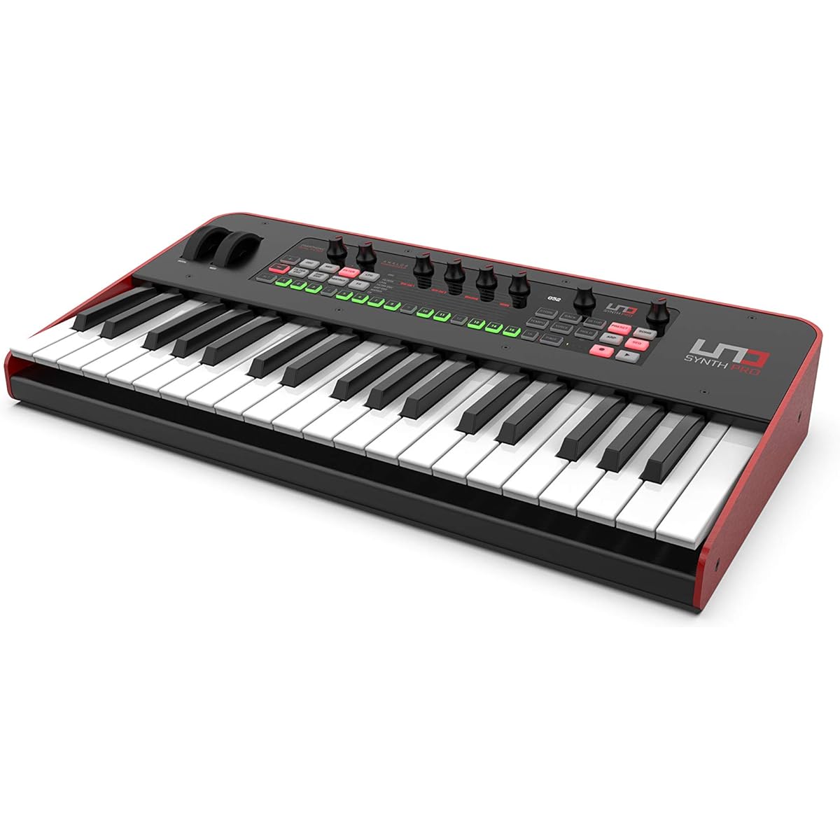 IK Multimedia UNO Synth Pro Analog Synthesizer 37 Keys Fatar Synth Action Keyboard Pitch Wheel Modulation Wheel Step Sequencer CV [Domestic Genuine Product]