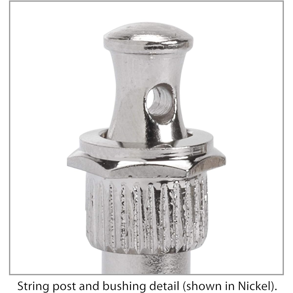 Grover 18:1 Sta-Tite 3+3 Tuning Machine for Solid Peg Head Nickel (V97-18NA)