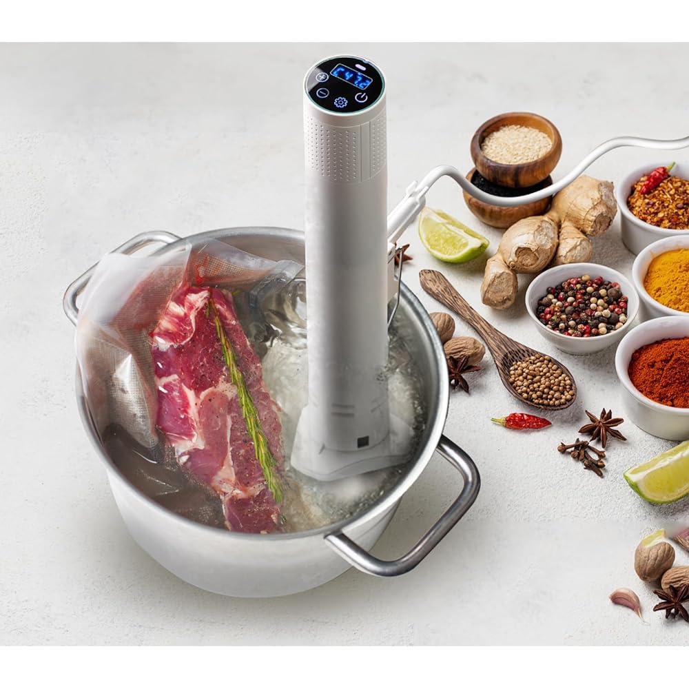 Low Temperature Cooker [Recipes supervised by top chefs] Commercial Level High Power 1200W Stand Type Freestanding Emperor Tamarin IPX7 Waterproof