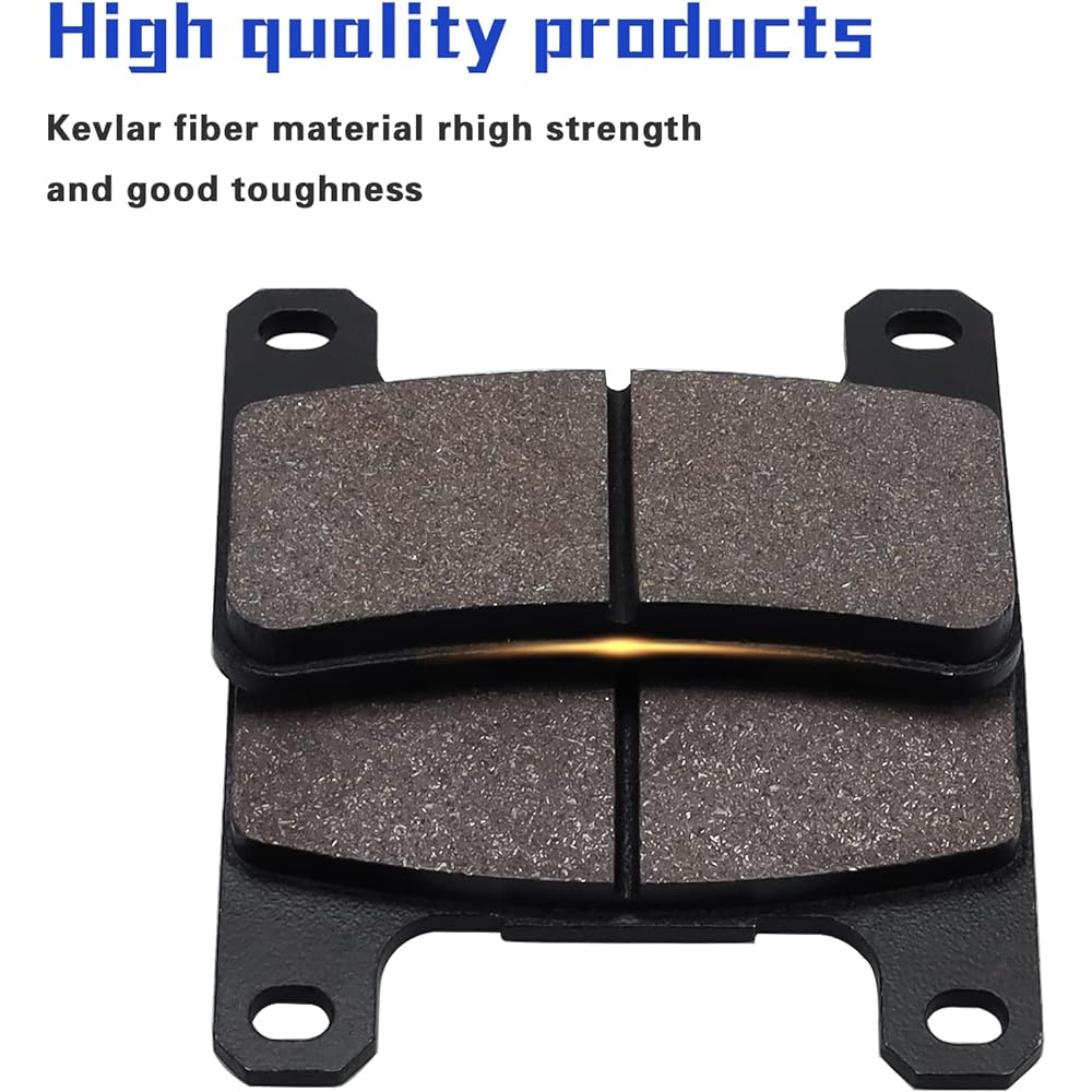 Sollon Brake Pads Front and Rear for Suzuki GSXR 1000 2004 2005 2006 GSXR 600 K4/K5 2004 2005 GSXR 750 K4/K5 2004 2005