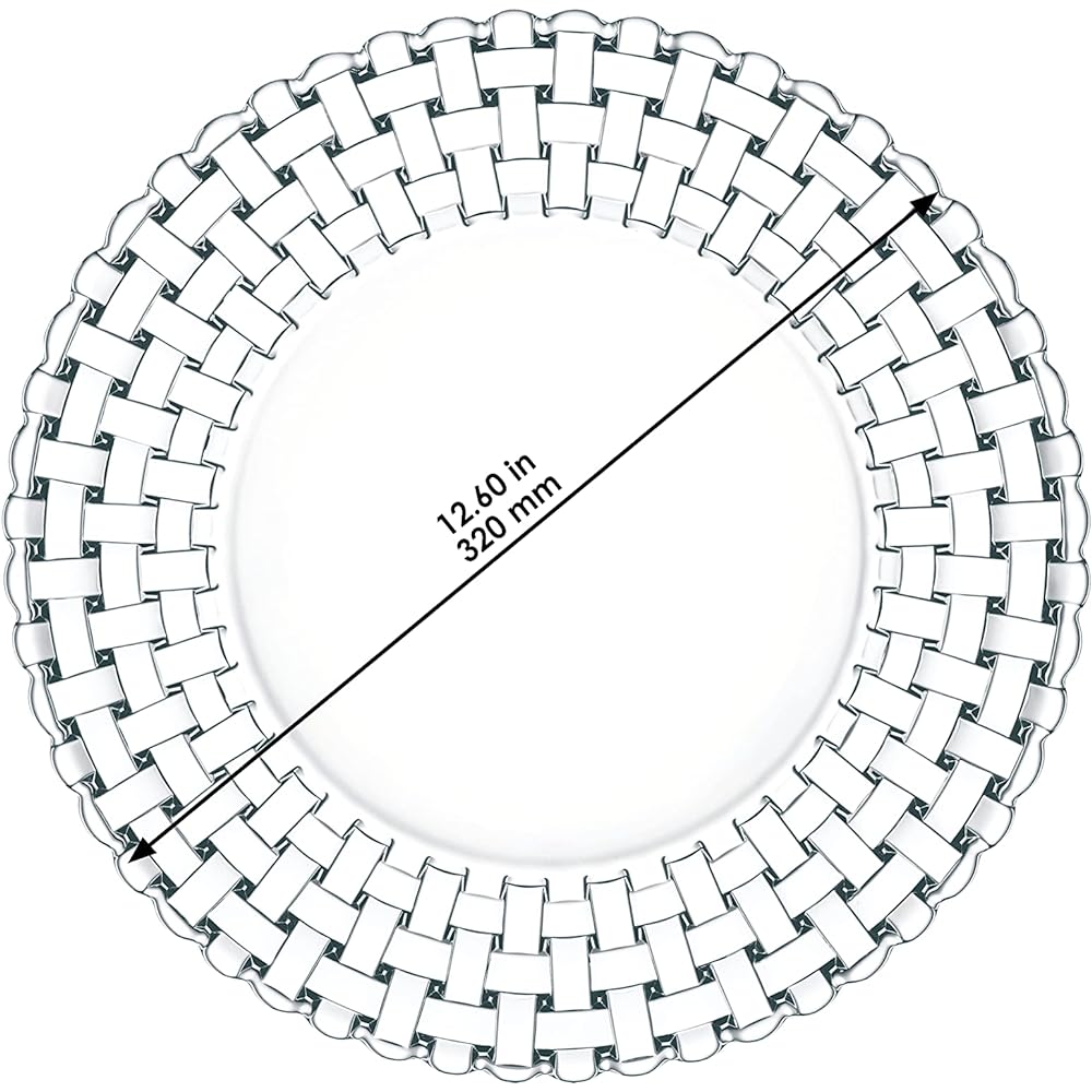 Nachtmann Large Plate Clear 32cm Bossa Nova Large Plate 93511 2 pieces