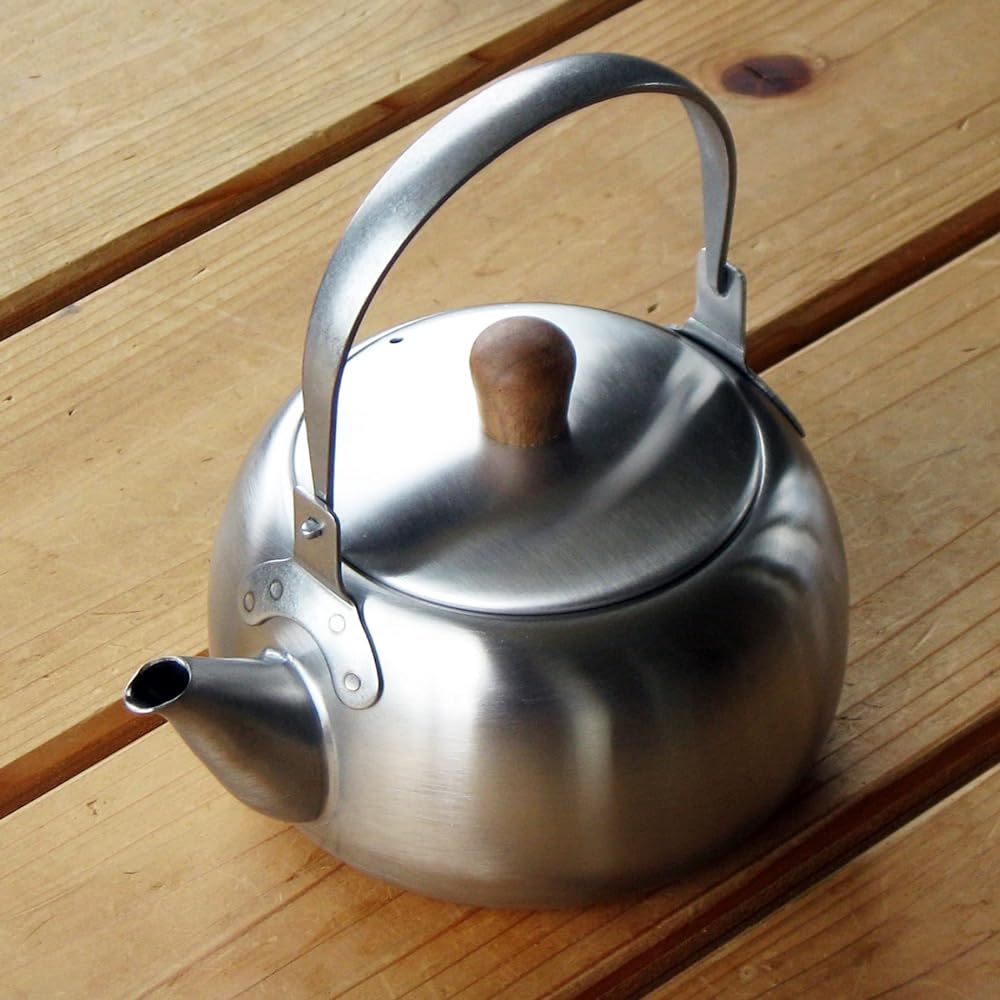 Nagao Tsubamesanjo Teapot 500cc 18-8 Stainless Steel with Hanging Made in Japan TM-500