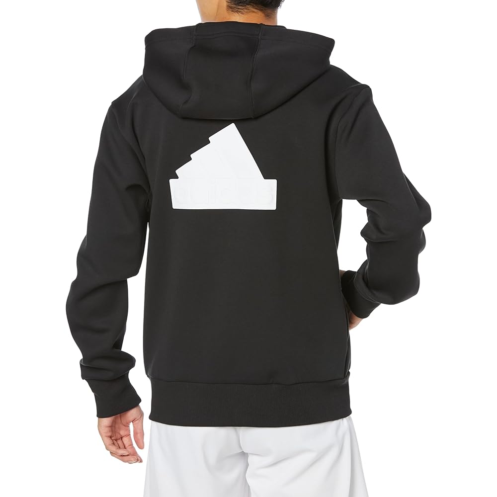 [Adidas] Sweat Hoodie Future Icons Badge of Sports Full Zip Hoodie DTZ55 Men's