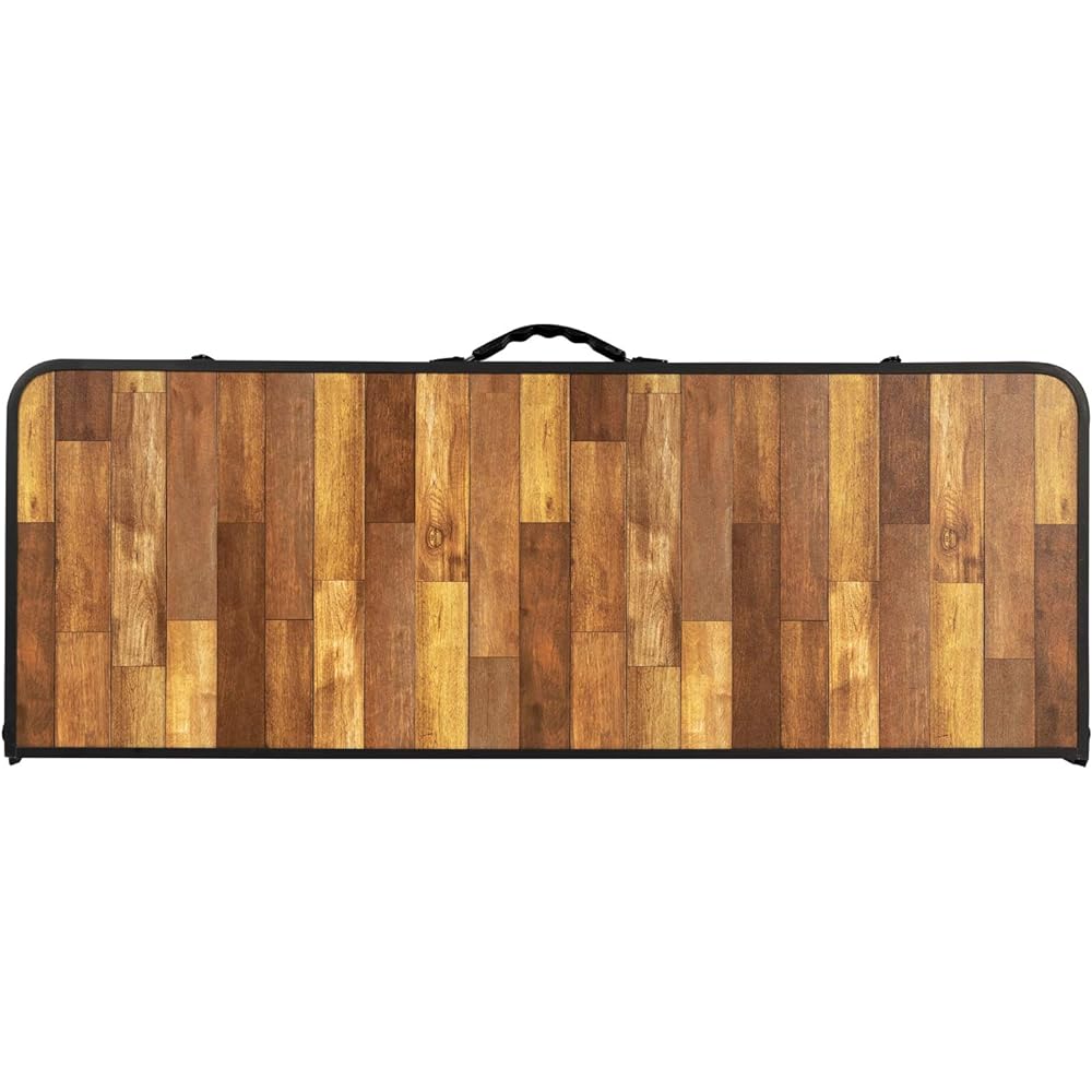 BUNDOK Table & Bench Set Wood Grain BD-230WB Aluminum Top Plywood Synthetic Resin Decorative Plywood