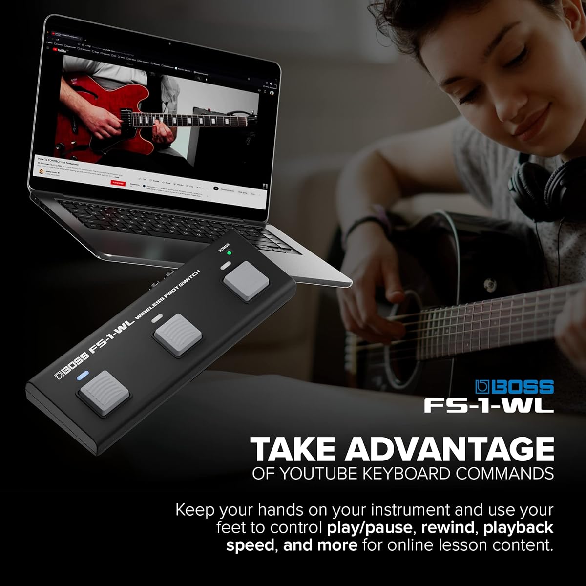BOSS Roland Wireless Foot switch Roland FS-1-WL