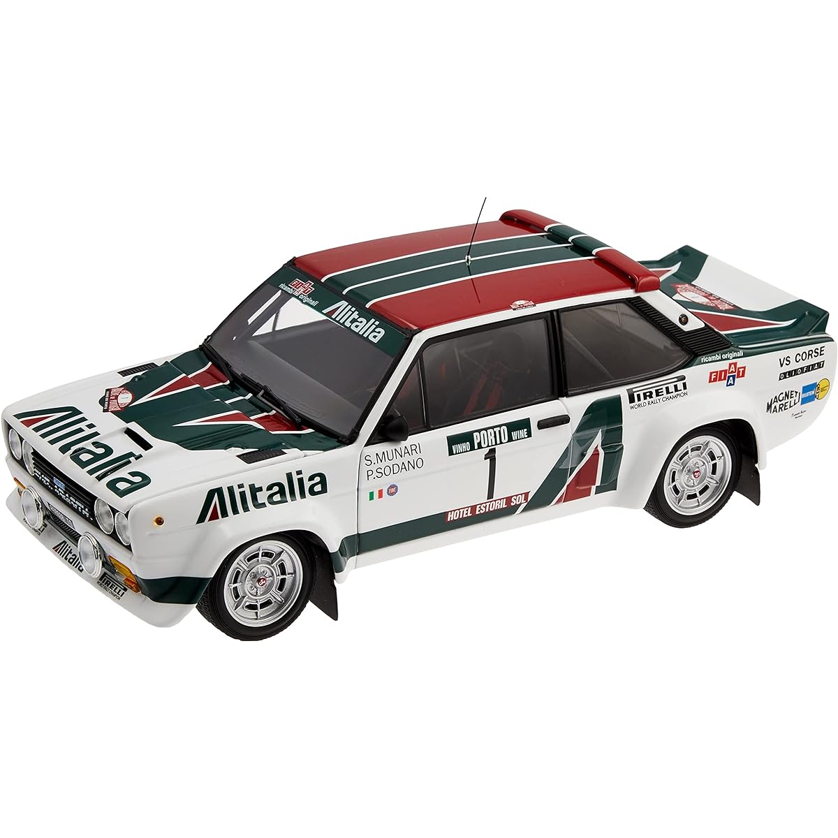 Kyosho Original 1/18 Fiat 131 Abarth Rally 1978 Portugal #1 Finished Product