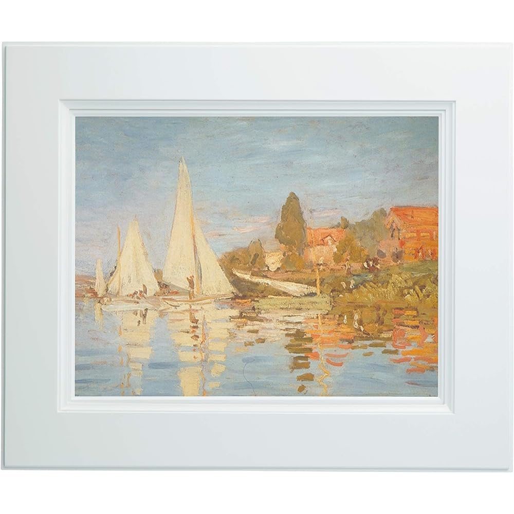 Larson Jules Nippon Oil Painting Frame A263 F4 (333x242mm) White