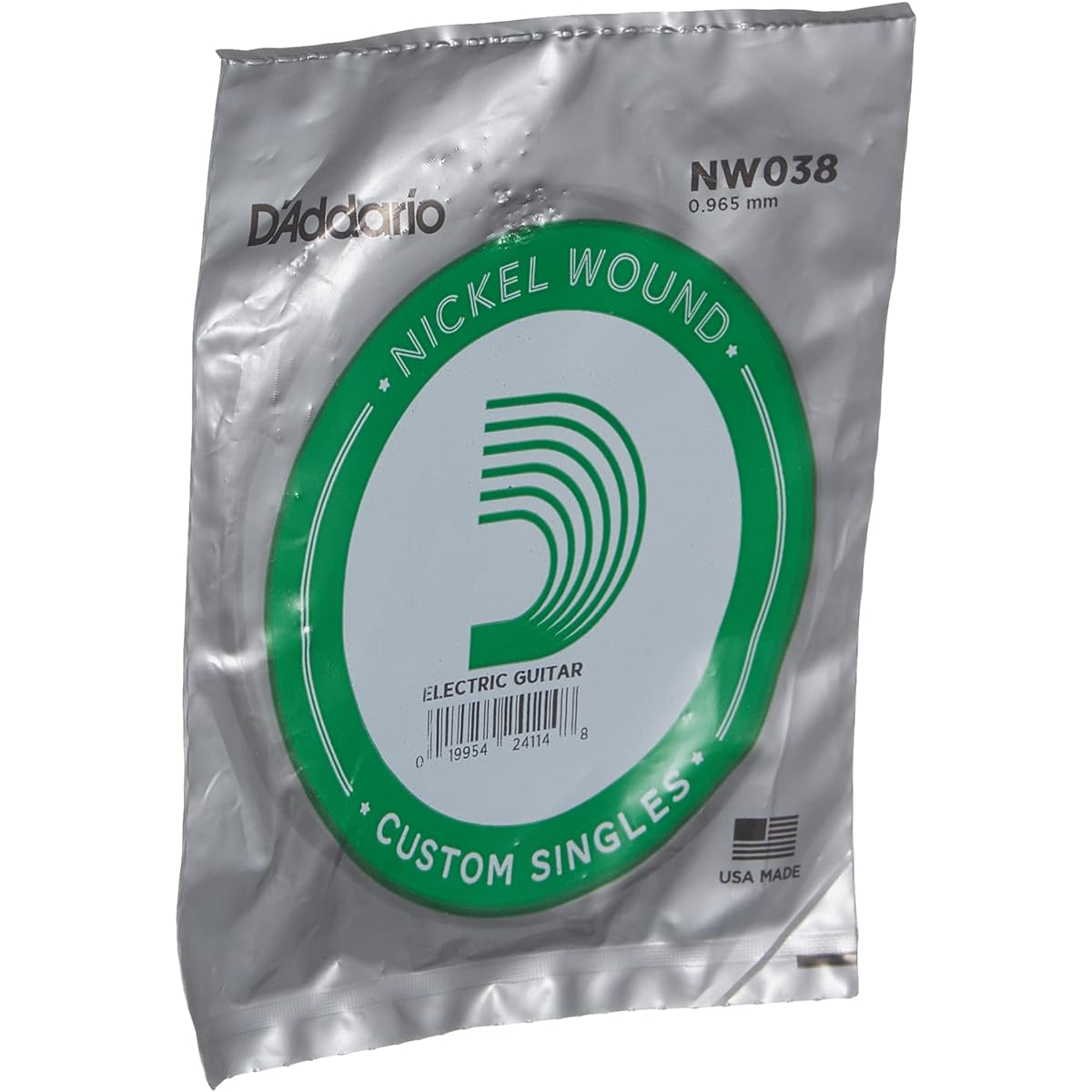 D'Addario Electric Guitar Rose Strings Nickel .080 NW080 Set of 10 [Domestic Genuine Product]