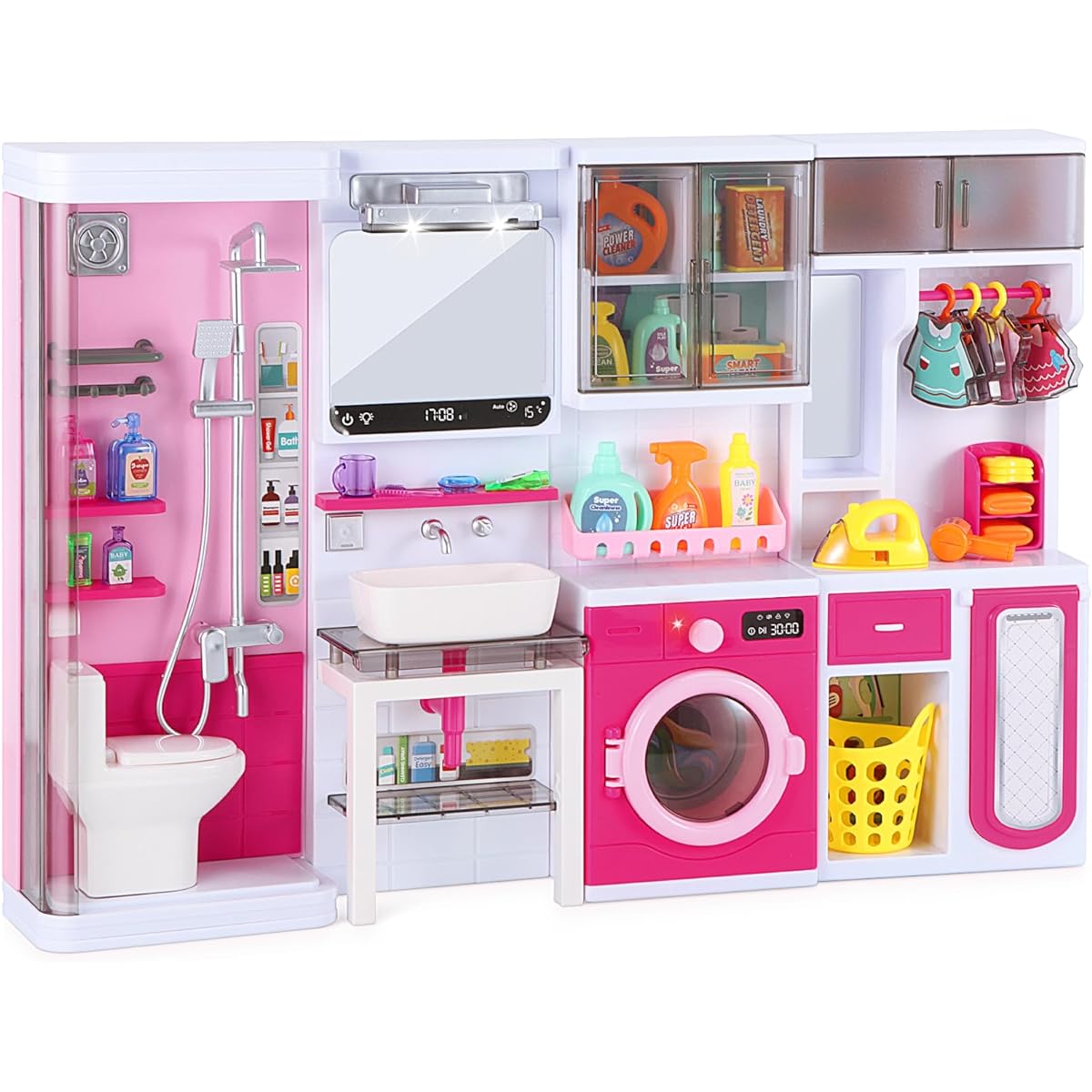 bathroom playset pretend play toys