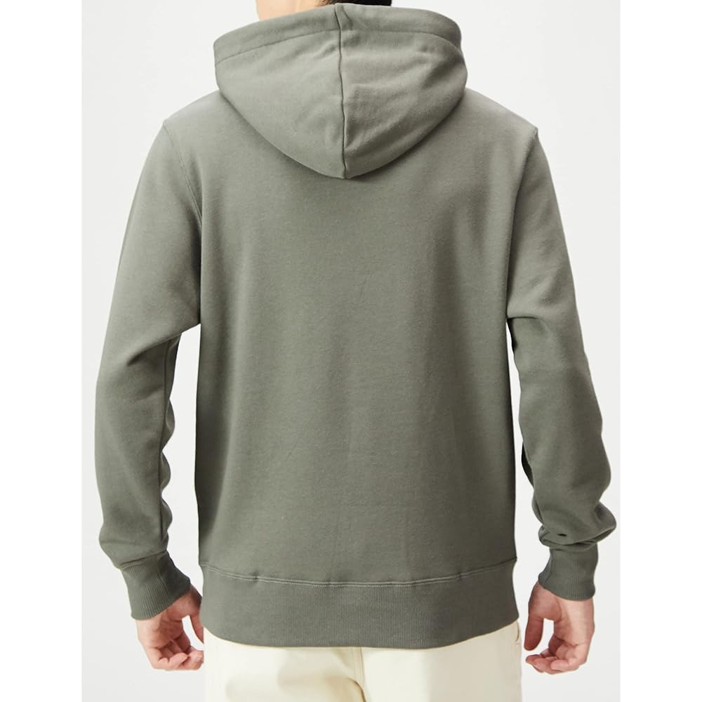 [Champion] Hoodie Sweatshirt Sweatshirt Long Sleeve Fleece Script Logo Embroidery Hooded Sweatshirt Custom Made Basic C8-W128Z Men's