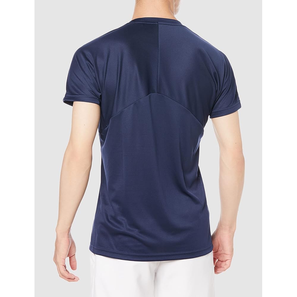 [Mizuno] Volleyball Wear FUNTAST Practice Shirt, Short Sleeve, Sweat Absorbent, Quick Drying, Ease of Movement V2MA2103