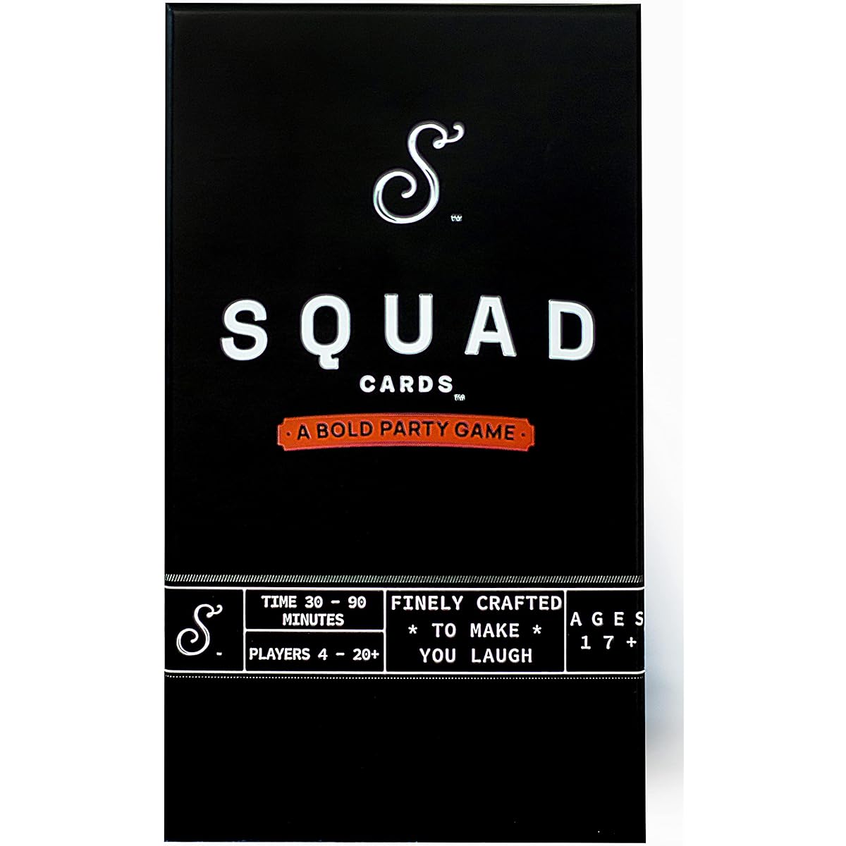 Squad Cards - An adult party game where squad members compete by trying to guess the words on the cards